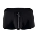 Zip Open Crotch Mens Underpants Trunks Sexy Comfortable Soft Boxers Briefs Bulge Underwear