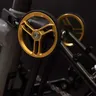 H & H Easy Wheel 70mm per Brompton Bird Push Wheel new easywheel
