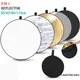 80cm 5 in 1 Portable Collapsible Round Photography Reflector Photo Studio Outdoor Light Diffuser