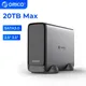 ORICO 3.5" inch SATA SSD HDD Storage Box NAS Network Smart Backup Hard Drive Enclosure Remote Access