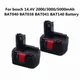 14.4V 2000/3000/5000mAh Rechargeable Battery for bosch 14.4V Battery BAT038 BAT040 BAT140 BAT159