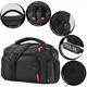 Fosoto Fashion Professional DSLR Camera Bag Waterproof Digital Shoulder Bag Video Camera Case For
