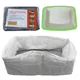 10Pcs Drawstring Sifting Cat Litter Bags With Filter Net Box Liners Thick Scratch Resistant Cat Bags