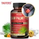 TaotersSaw Palmetto Extract Capsules Prostate Health Supplement DHT Blocker Hair Growth for Mens