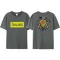 Men's T-Shirt Ohlins Sports Racing T-Shirt Reversible Shock Ohlins RXF34 M.2 Men's T-Shirt Printed