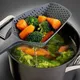 Strainer Spoon Large Funnel Fried Food Strainer Vegetable Food Water Filter Portable Home Kitchen