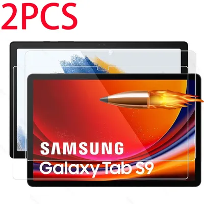 2PCS Tempered Glass Screen Protector For Samsung Galaxy Tab A8 A7 lite A 10.1 2019 S9 S8 S7 S5 S5e S6 8.7 10.4 10.5 11-inch