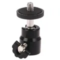 Camera Tripod LED Light Flash Tripod Bracket Holder Mount 1/4 Hot Shoe Adapter Cradle Ball Head