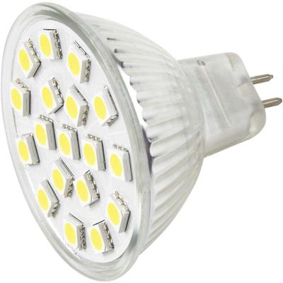 Trade Shop - led-scheinwerfer lampe 5W 12V smd MR16 warmweisses licht 450 lumen GU5.3 - Image