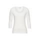 Longsleeve HERRLICHER "Kallie" Gr. XL, weiß (white) Damen Shirts Jersey