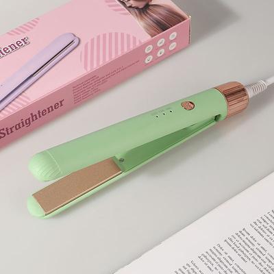 Mini Negative Ion Hair Straightener Portable Hair Styling Tools Multifunctional Hair Straightener Curler