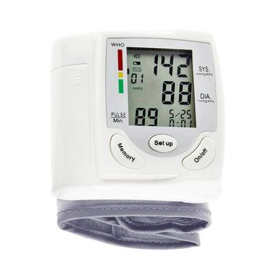 Wrist Sphygmomanometer Portable Blood Pressure Monitor for Home Heart Rate Measurement