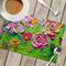 1 x Tischset mit Blumenmuster, 30,5 x 45,7 cm, Tischsets für Party, Küche, Esszimmer, Dekoration