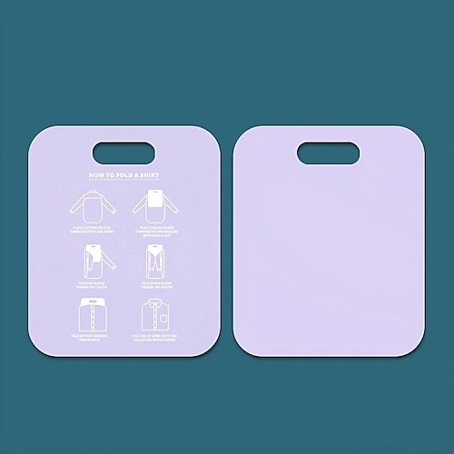 Faltbrett für Kleidung, Bügelbrett für T-Shirts, Kleiderbrett, schnelles Faltbrett, praktisches Stapelbrett Image