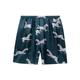 Men's Sleepwear Silk Boxers Pajama Shorts Animal Simple Casual Comfort Home Faux Silk Comfort Breathable Short Pant Shorts Elastic Waist Summer Navy Blue Royal Blue