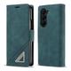 Phone Case For Samsung Galaxy Z Fold 5 Z Fold 4 Z Fold 3 Wallet Case Magnetic Full Body Protective Kickstand Retro PC PU Leather