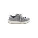 Sofft Sneakers: Gray Solid Shoes - Women's Size 8 1/2 - Almond Toe