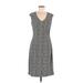 Old Navy Casual Dress - Sheath V-Neck Sleeveless: Gray Dresses - Women's Size Medium