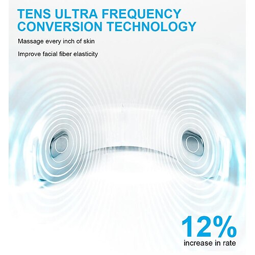 Valentinstagsgeschenke für Frauen Doppel-Kinn-Reduzierer Maschine Elektrisches Gesichtsliftgerät Elektrisches V-Gesicht Intelligenter Lifting-Festigungs-Gesichtsmassager mit blauem Licht Image