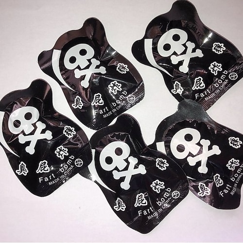 Stinke-Furz-Tasche, Stinke-Furz-Bombe, Aprilscherz-Spielzeug, lustige Geschenke, Halloween-Streich, Einweg-Stink-Tasche