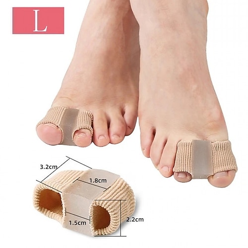 Zehenspreizer aus Silikon, Hallux-Valgus-Korrektor für Ballenzehen, Daumen-Finger-Korrektur, Zehenspreizer aus Silikon, Pediküre-Werkzeuge, Knochen, Orthopädie, Ballenkorrektur, Gel-Einlegesohlen für Schuhe Image