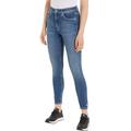Calvin Klein Jeans Damen Jeans High Rise Super Skinny Ankle Skinny Fit, Blau (Denim Medium), 28W