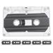 6 pcs Blank Audio Tapes DIY Empty Cassette Tape 30-minute Recordable Blank Cassette Tapes for Greeting