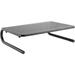 Monitor & Laptop Height-Adjustable Steel Desktop Stand Black