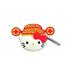 3D Cute Cartoon Anime Role God of Wealth Hat Hello Kitty Earphone Protective Case for Air Pods 1 2 3 Pro 2rd Soft Silicone Cover