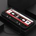 Magnetic Radio Tape Cassette Phone Case For Samsung Galaxy S24 S23 S22 S21 S20 Ultra Plus FE S10 S9 Note 20 ultra 10 Plus Cover
