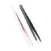 Boaby Eyebrow Clips 2Pcs/Set Stainless Steel Eyebrow Tweezers Facial Hair Removal Clips Makeup Beauty Tool