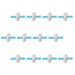 20Pcs Small Electronic Products Fixed Patches Invisible Non-trace Sensor Patches