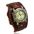 Femme Hommes enfants Montres à quartz Rétro Vintage Extérieur Sportif Mode IMPERMÉABLE Décoration Cuir Suivre