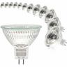 Ampoules Halogènes, Ampoule Spot MR16, Ampoule 12V 20W, Ampoule gu5.3 Ampoule MR16 Dimmable, 2