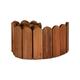 Suinga - Bordure de Jardin Bois Clôture Flexible pour Jardin 20 x 1,4 x 120 cm, Pelouse, Paysage,