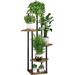 17 Stories Comanche Plant Stand Wood/Manufactured Wood in Black/Brown | 41.85 H x 23.54 W x 23.54 D in | Wayfair 47DBF2A30E014400B85263A04D5CEA38