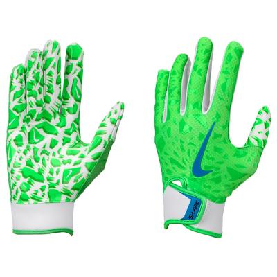 Nike Shark 2.0 Youth Football Gloves Green/White/Blue