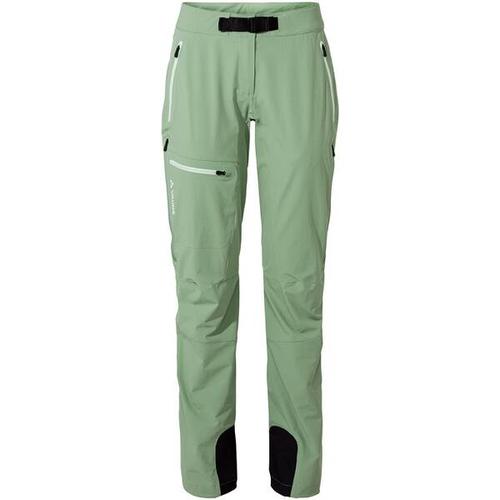 Damen Hose VAUDE Damen Softshellhose Wo Badile Pants II, Größe 40 in Grün