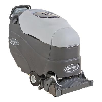 Advance AquaPLUS AXP 56317005 Carpet Extractor with (4) 251 Ah Wet Batteries, Onboard Charger, and Brushes - 16 Gallon / 20 Gallon