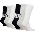 Sportsocken PUMA Gr. 39-42, weiß (white, grey, black combo) Herren Socken Multipacks