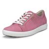 Sneaker ECCO "SOFT 7 W", Damen, Gr. 42, rosa, Leder, sportlich, Schuhe, mit Label, Freizeitschuh, Halbschuh, Schnürschuh, schmale Form