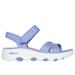 Skechers Women's Foamies: Massage Fit Sandal - Heartfelt Sandals | Size 7.0 | Periwinkle | Synthetic | Vegan | Machine Washable