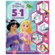 Disney Princess 5-in-1 Colouring, none