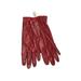 Fownes Brothers Gloves: Burgundy Print Accessories - Women's Size 7
