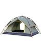 Camping Tent 3-4 Person Waterproof [Quick Setup] 3 Season Family Beach Tent Protection with Carry Bag