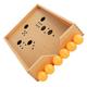 KICHOUSE 1 Set Blowing Box Pong Table Battle Educational Toys for Kids Blowing Game Table Battle Game Parent- Child Board Game Battle Board Games Pong Table Parent-child Wooden Desktop