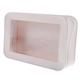 MAGICLULU 5pcs Square Transparent Travel Toiletry Bag Zipper Storage Cosmetic Bag Airplane Travel Outfit Makeup Brush Case Makeup Essentials Clear Cosmetic Bag Cosmetic Case Water Proof PVC