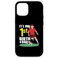 Hülle für iPhone 13 Pro 1. Geburtstag Jungen 1 Jahr Fußball Spieler Geburtstag