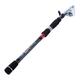 Fishing Rod Telescopic Fishing Rod EVA Handle Carbon Fiber Spinning Fishing Rod Protable Travel Carp Fishing Rod 1.8-3.0M Fishing Combos (Color : Red, Size : 3.0m)