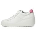 Fly London Women's DELF580FLY Shoes, White/Pink, 4 UK